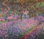 Claude Monet The Artist's Garden at Giverny (san30) oil painting on canvas